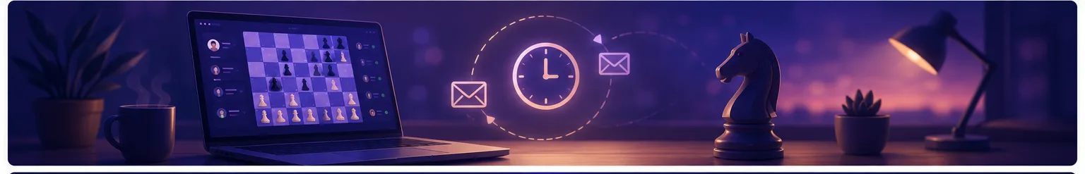 Correspondentieschaak: speel op je eigen tempo